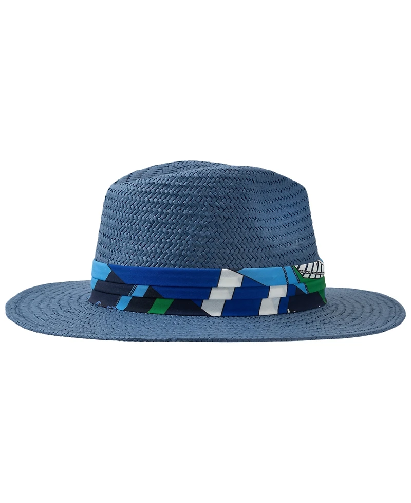 Lauren Ralph Lauren Printed Band Fedora Hat