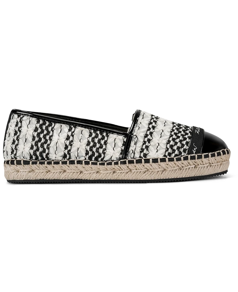 Karl Lagerfeld Paris Women's Millicent Espadrilles Flats