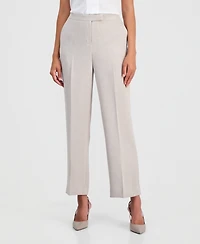 Kasper Petite Mid-Rise Full Length Trouser Pants