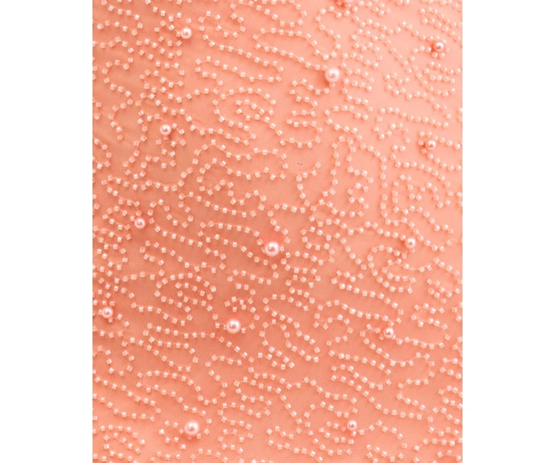 B Darlin Juniors' Cowl-Neck Beaded Sleeveless Gown