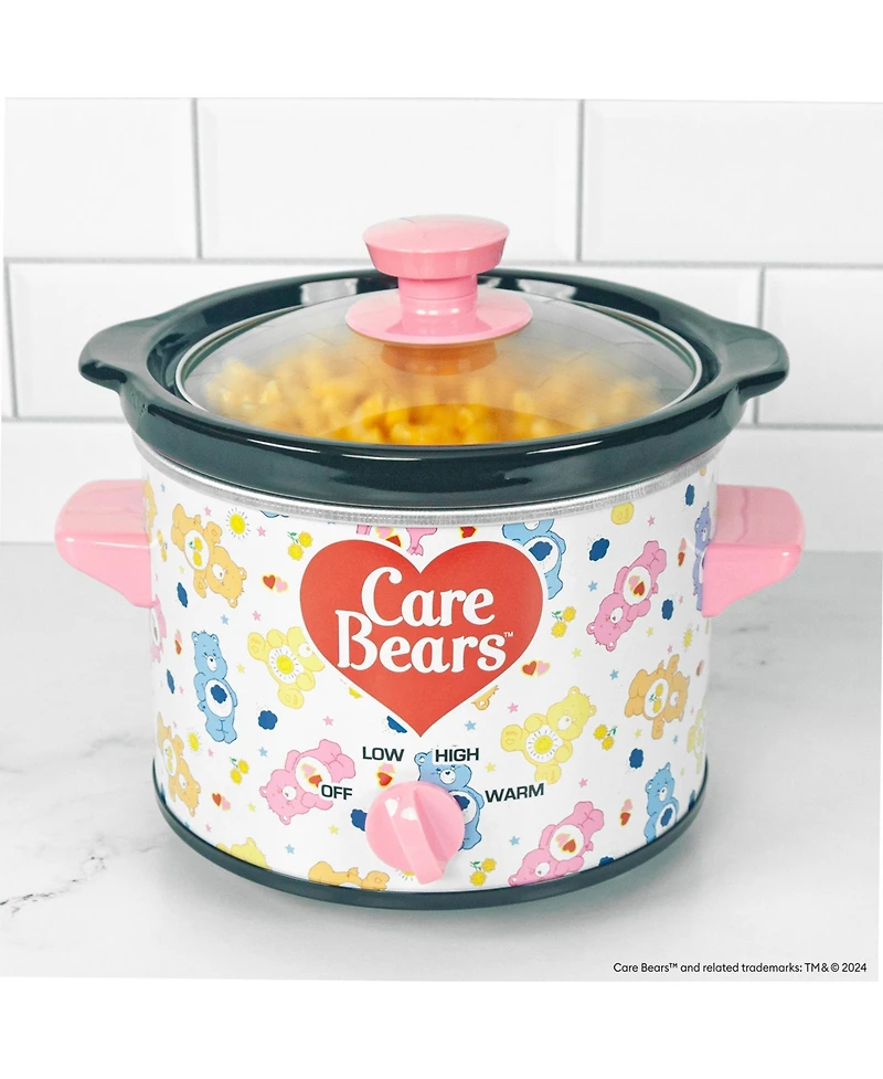 Uncanny Brands Care Bears 2qt Slow Cooker - Cook With Your Favorite Care Bear Characters