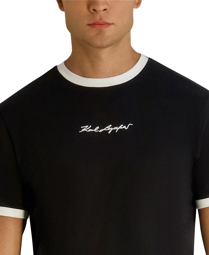 Karl Lagerfeld Paris Men's Regular-Fit T-Shirt
