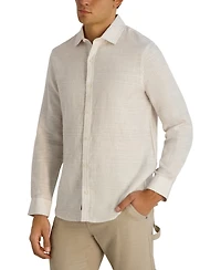 Karl Lagerfeld Paris Men's Long-Sleeve Regular-Fit Woven Shirt