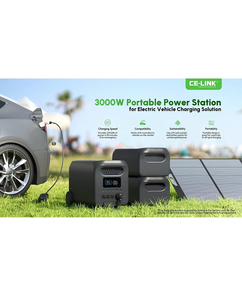 Mondawe 614Wh-1000W Portable Power Station with Bidirectional Fast Ac Charging