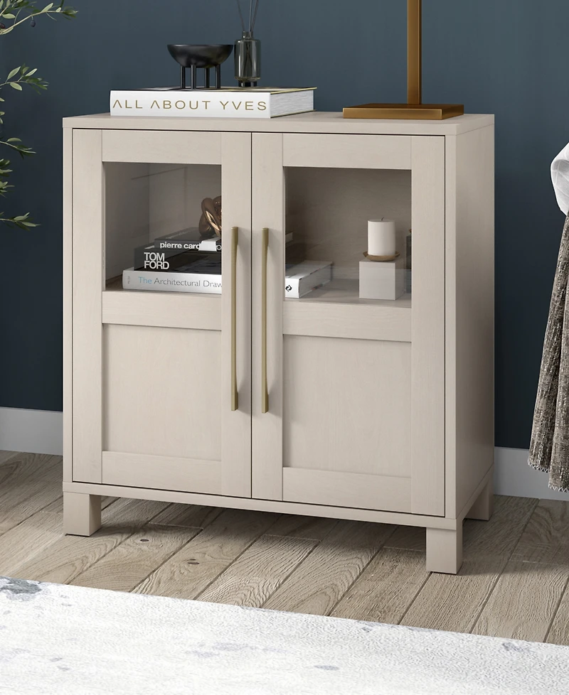 Hudson & Canal Holbrook 28" Wide Rectangular Accent Cabinet