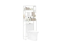 Slickblue 3-Tier Over the Toilet Storage Rack with Towel Holder
