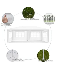 Outdoor 10'x20' Canopy Tent Heavy Duty Wedding Party Sidewalls Window Carry Bag