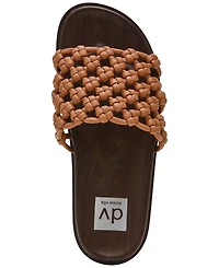 Dv Dolce Vita Women's Galossa Woven Slide Flat Sandals