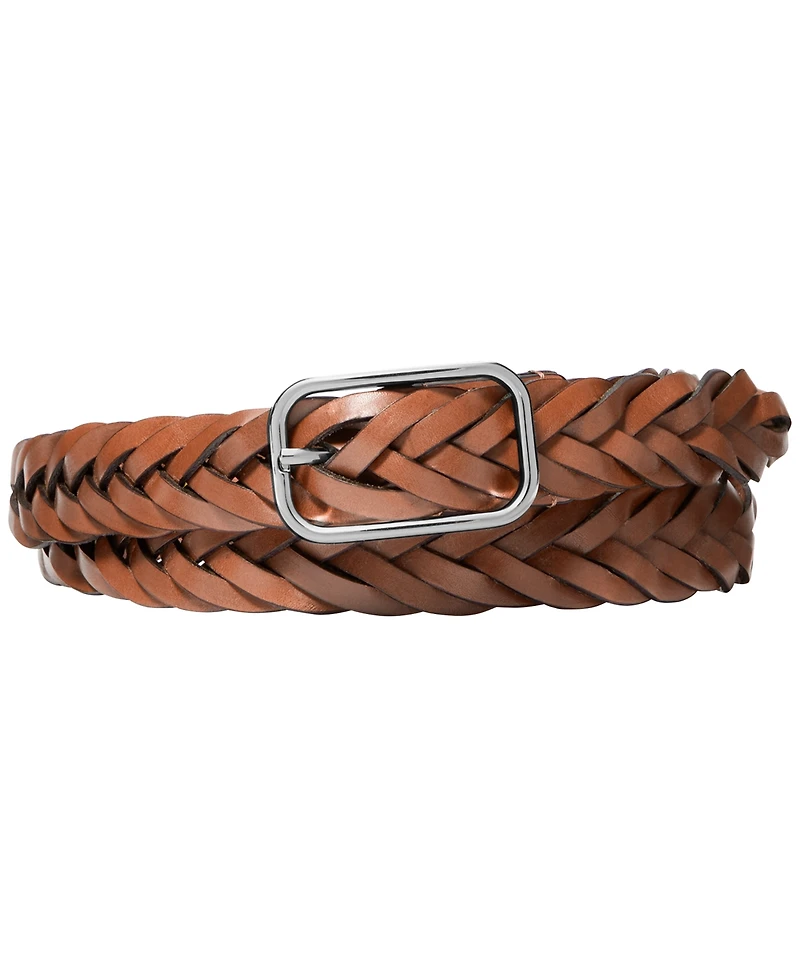 Michael Kors Men's Oval Harness Braided Belt