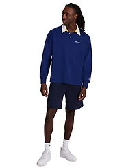 Champion Men's Long-Sleeve Rugby Polo Shirt