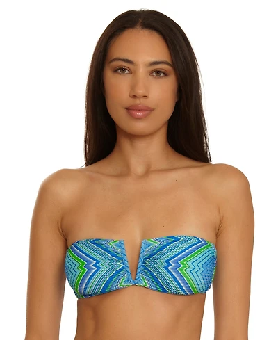 Becca Women's Summer Sunrise Brinley Bandeau Neck Top