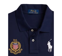 Polo Ralph Lauren Boys' 8-20 Usa Cotton Mesh Shirt