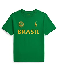 Polo Ralph Lauren Boys' 8-20 Brasil Cotton Jersey T-Shirt