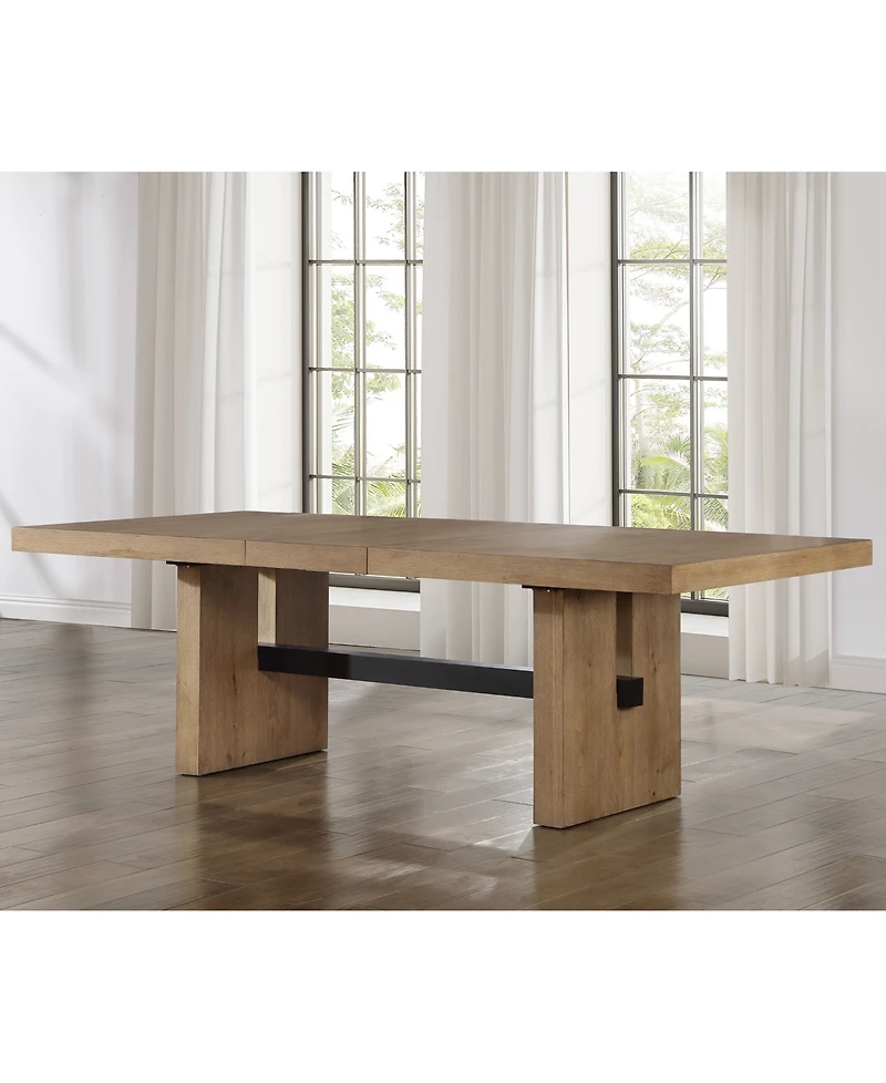 Macai 7-Pc. Wood Dining Set