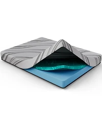 Diamond Mattress 8" Pro Gel Firm Tight Top Mattress, Twin Xl