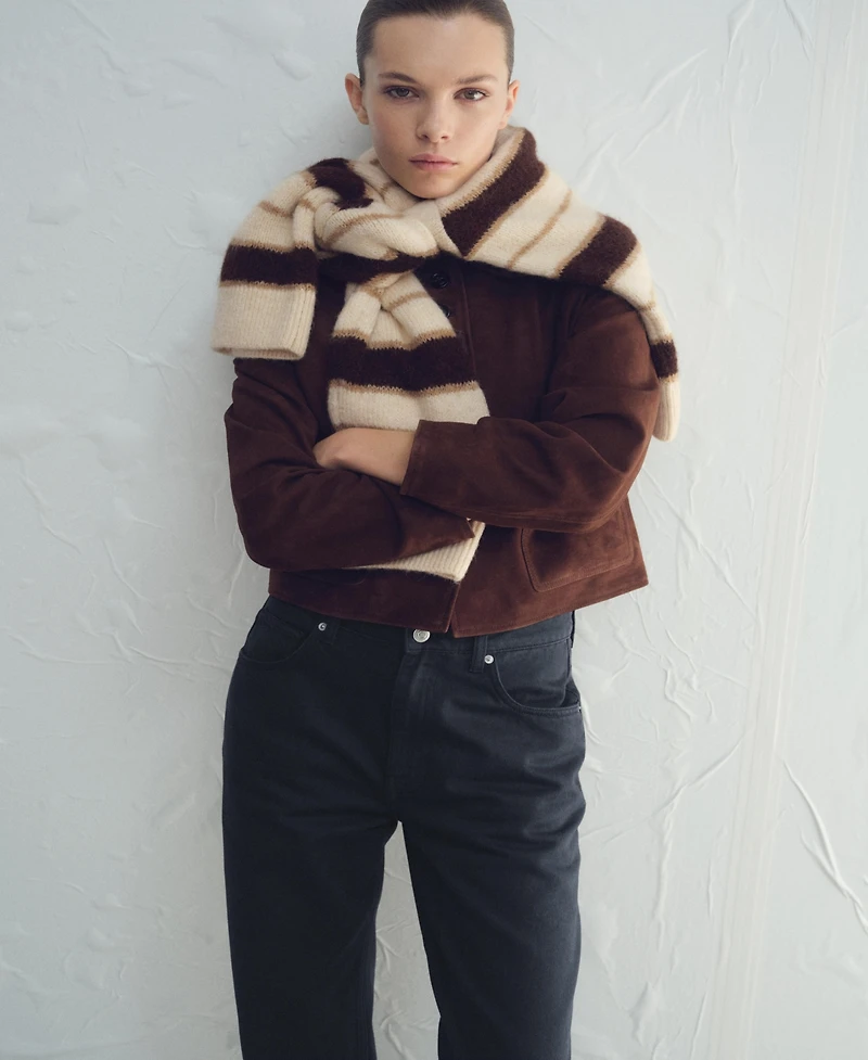 Mango Women's Mid-Rise Straight Jeans