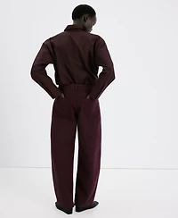 Mango Women's Mid-Rise Balloon Jeans