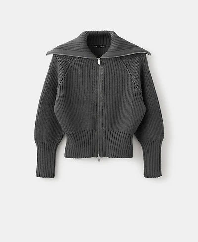 Mango Women's Shawl Collar Cardigan