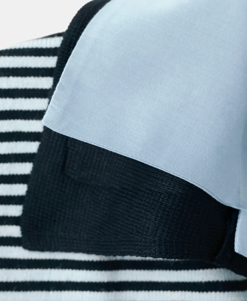 Mango Women's Combined Collar Knit Sweater