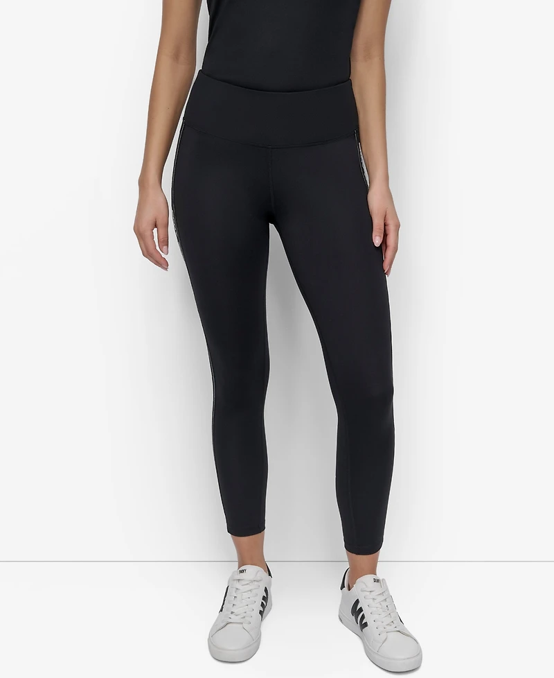 Dkny Sport Women's Balance Compression High-Waist Pants