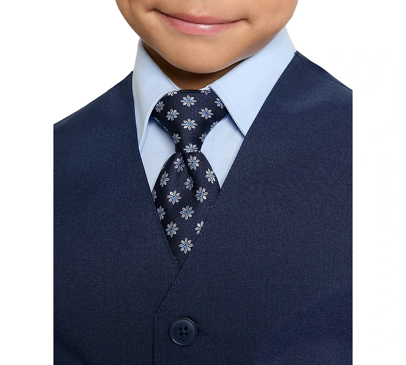 Haggar Little Boys Washable 4 Piece Vest Set