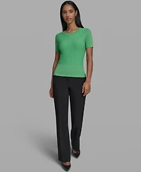 Karl Lagerfeld Paris Women's Crew Neck Sweater