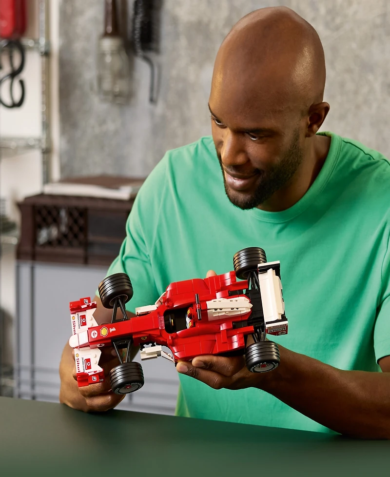 Lego Icons Ferrari F2004 Michael Schumacher F1 Car Model Building Set, 11375