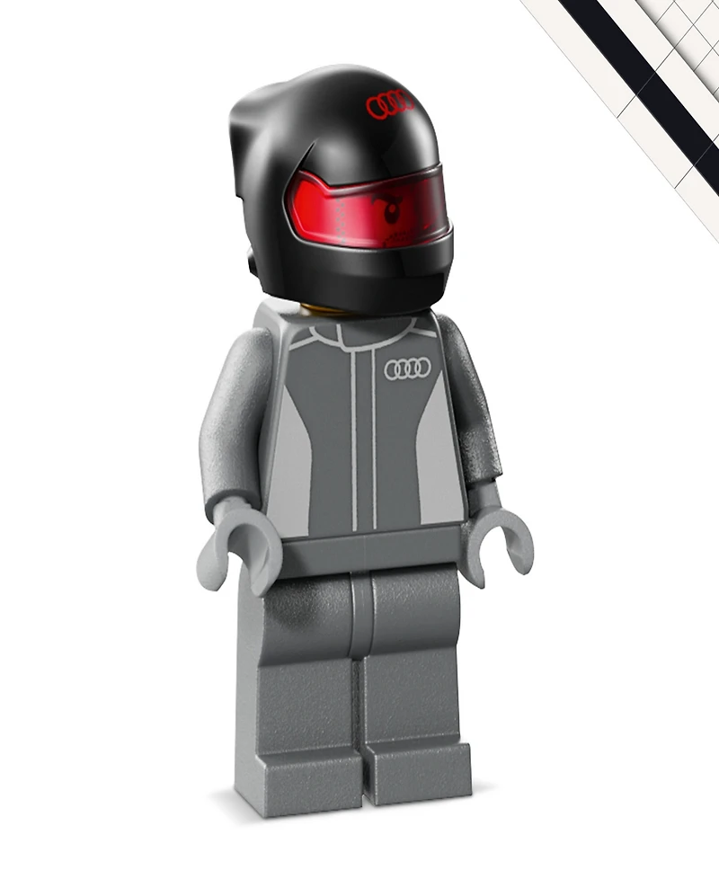 Lego Speed Champions Audi R26 F1 Race Car Toy Building Kit, 77259