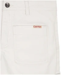Calvin Klein Girls' 7-16 Cuffed Denim Shorts