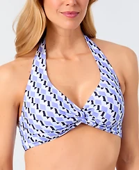Anne Cole Women's Tie-Back Twist-Front Swim Top