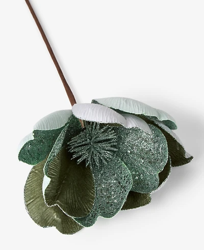 Holiday Lane Enchanted Forest Flower Pick Ornament, Macy's Exclusive