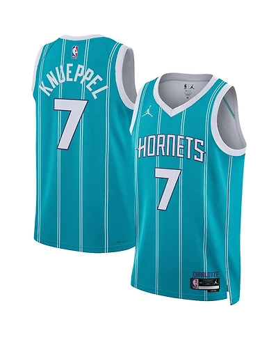Nike Men's and Women's Kon Knueppel Teal Charlotte Hornets Swingman Icon Edition Jersey