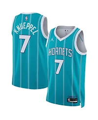 Nike Men's and Women's Kon Knueppel Teal Charlotte Hornets Swingman Icon Edition Jersey