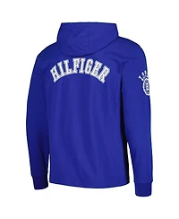 Tommy Hilfiger Men's Royal New York Giants Morgan Long Sleeve Hoodie T-Shirt