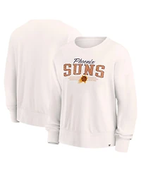 Fanatics Women's Cream Phoenix Suns Close the Game Pullover Sweatshirt