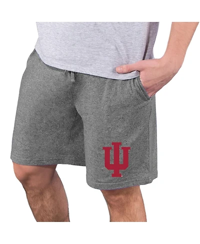 Concepts Sport Men's Charcoal Indiana Hoosiers Quest Knit Jam Shorts