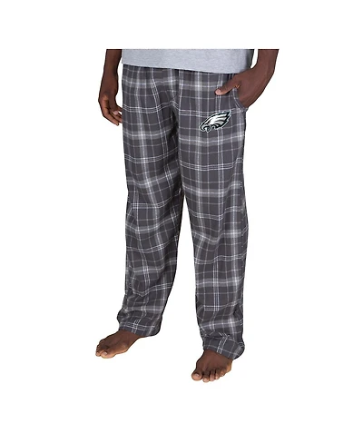 Concepts Sport Men's Charcoal Philadelphia Eagles Ultimate Plaid Flannel Pants