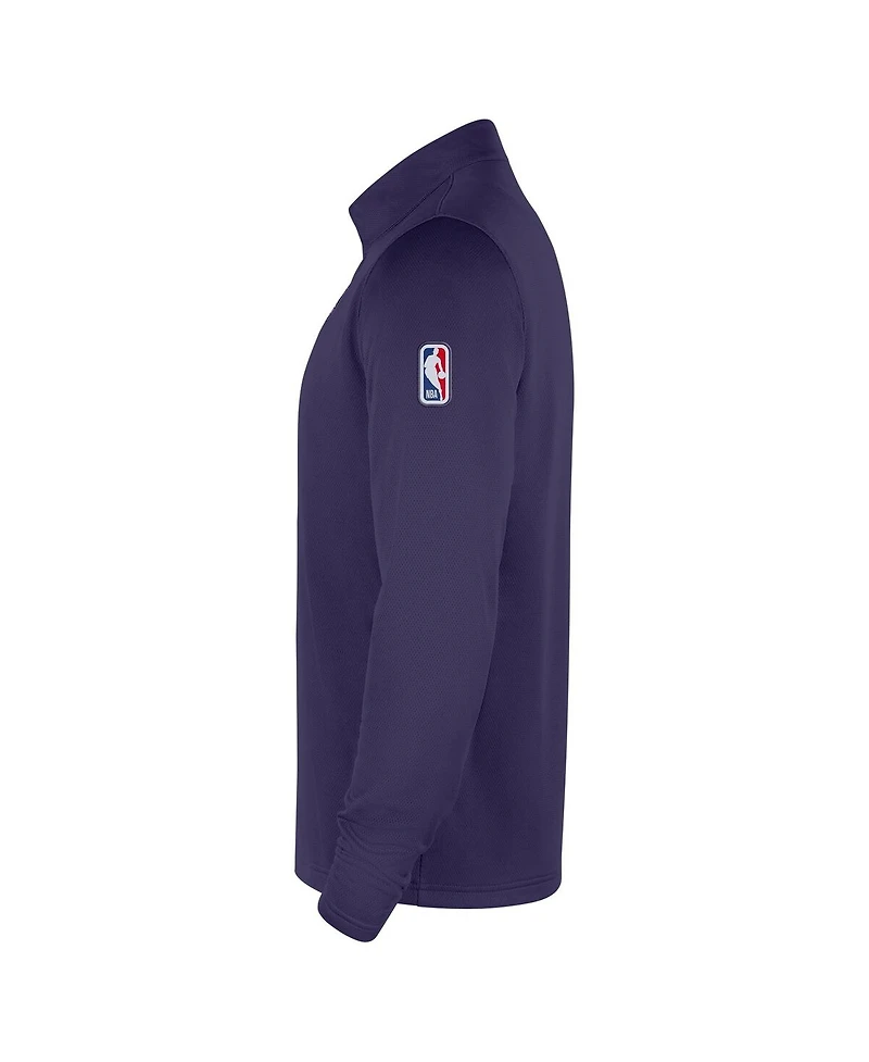 Nike Men's Purple Sacramento Kings 2025/26 City Edition Remix Authentic Coaches Dri-fit Half-Zip