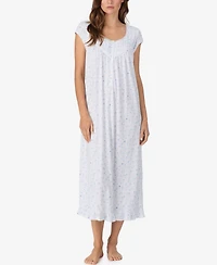 Eileen West Women's Cotton Cap Sleeve Ballet Nightgown