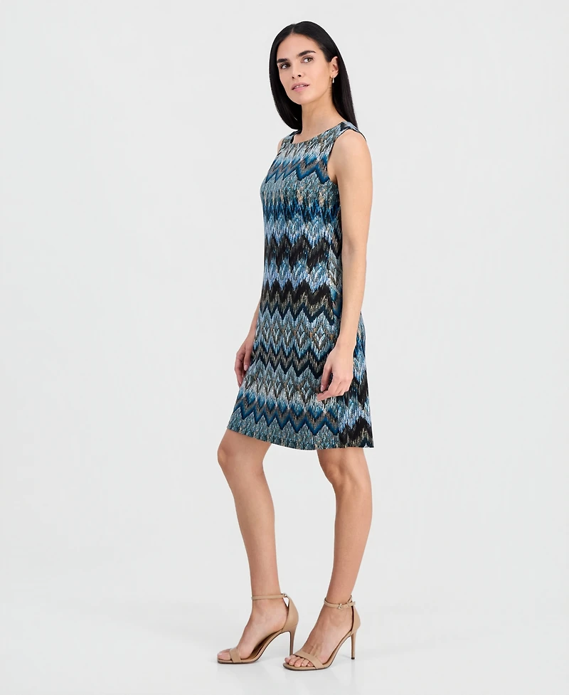 Connected Petite Sleeveless Shift Dress