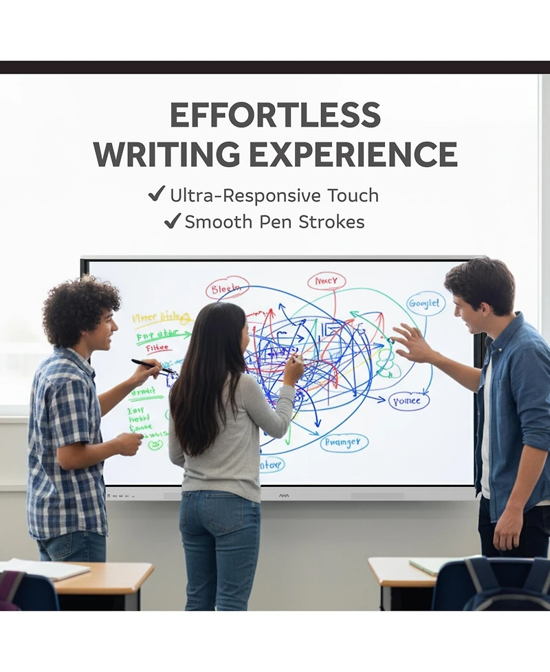 Aha Interactive Flat Panel Display Hybrid 75