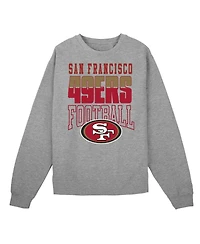 Outerstuff Toddler 2-Piece Heather Gray San Francisco 49ers Crewneck Sweatshirt and Pants Set