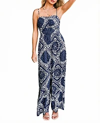 Cupshe Women's V-Neck Zipper Closure Unlined Jumpsuit