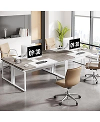 Tribesigns 63" Computer Desk Home Office Writing Table for Workstation (Only Table)