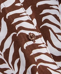 I.n.c. International Concepts Petite Printed Twist-Hem Top, Macy's Exclusive