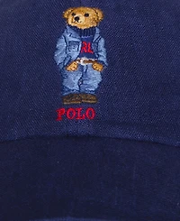 Polo Ralph Lauren Men's Classic Linen Bear Baseball Cap