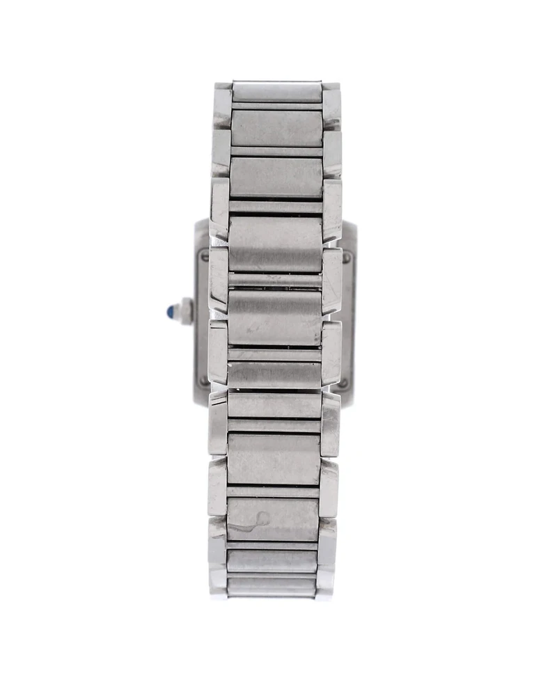 Pre-Owned Cartier Tank Francaise Quartz Watch in Stainless Steel 20mm