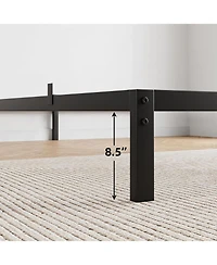 gaomon 10" Full Bed Frame No Box Spring Needed, Heavy Duty Platform Metal Bed Frame with Metal Slats and Under Bed Storage, Easy Assembly, Noise