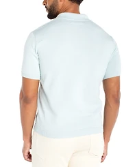 Liverpool Los Angeles Men's Short-Sleeve Knit Polo Sweater