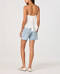 Astr the Label Women's Sleeveless Tie-Back Top